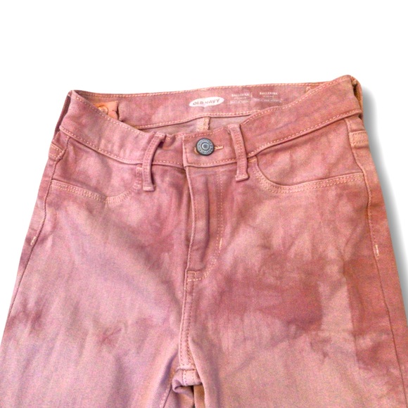 Pink Tie Die jeggings Jeans light/dark - Picture 2 of 3